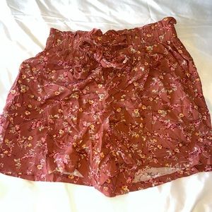 Floral flows summer shorts